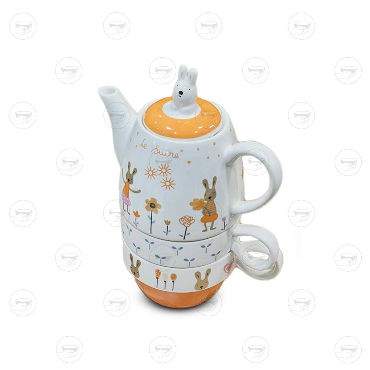 Untitled-1-Recoveredbunny-pot سرویس چای خوری دو نفره چینی - Image 1
